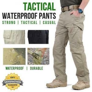    Soldier Tactical Waterproof Pants Men Cargo Pants Combat Hiking Outdoor